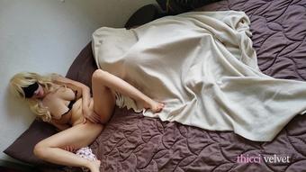 I masturbate next to my roommate quietly so I don't wake her up