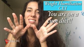 Cum diet for fatties
