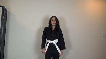 CLEO EARNS HER YELLOW KARATE BELT - March 13, 2022