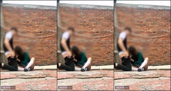 FUCKING Behind the Classrooms! She Swallows All the COCK! Real Public Sex!! Mexican College Girl!