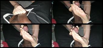 Mrandmrs W 19 01 2020 129762200 Sunday Morning Play Time My Super Soft Soles Stroking His Juicy Black Clock