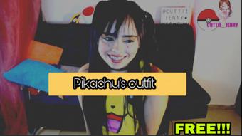 Pikachu's cosplay