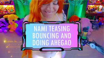 Nami teasing bouncing and doing ahegao to get your - July 10, 2024