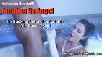 Incubus Vs Angel!  EVIL BLOWJOB
