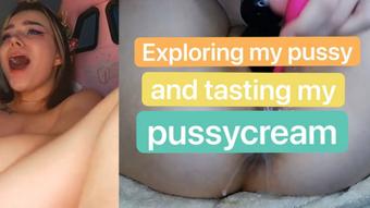 I taste my pussycream 2CAMS - Aug 6, 2022