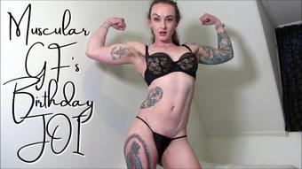 Muscular GF Gives Birthday JOI - October 21, 2022
