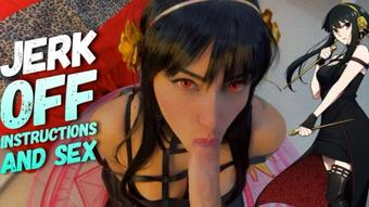 Yor Forger cosplay JOI ahegao - September 06, 2022