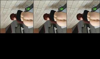 Fucking my pussy in the gym