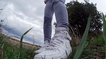 Open leg in the field - May 22, 2019