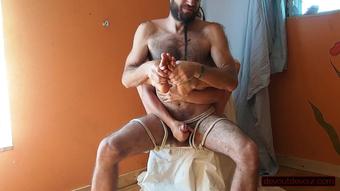 I Love It When He Fucks My Feet and Face; I Lick His Ass and Moan for More
