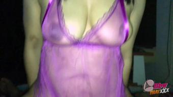 THAI WIFE RIDE A DICK .28  see through SEXY
