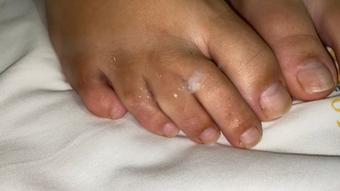 JERK OFF OVER LONG BARE TOES - July 18, 2024