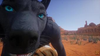 Wild Life Tiger Furry Girl With Wolf (Furry Girl POV)