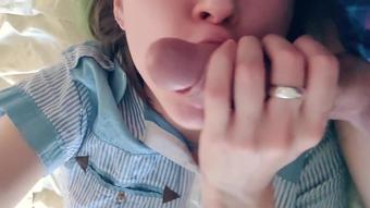 Stepsister took a selfie with her stepbrother's morning wood