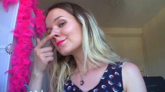 Showing My Nose