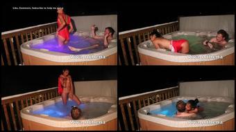 18 Tiny Asian Teen Sucks Off Photographer In Hot Tub   1080P