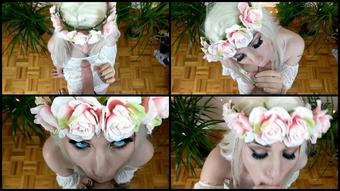 16 Elf Gets Massive Facial Cosplay