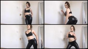 Brook Logan Latex Leggings Joi