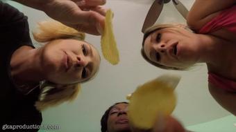 Shrunken Dads Eaten By Unaware Daughters