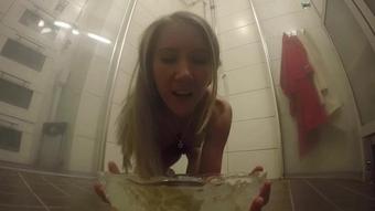 Showering-In-Pee