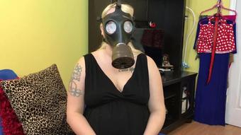 Buddahsplayground Gas Mask Pregnancy Interrogation