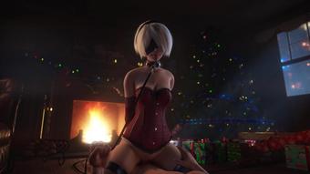 Nier.Automata Yorha.2B 6B Frontside Video