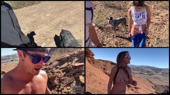 015 Longboarding And Hiking Fucking And Sucking Las Vegas Mountains Sparksgowild 1080P