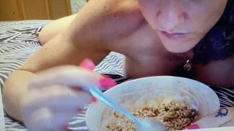 Talking & Eating While Naked