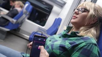 213 Remote Control My Orgasm In The Train ⁄ Public Female Orgasm_1080P