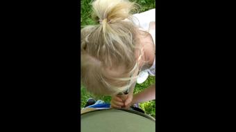 Outdoor Blowjob Cumshot Facial Pov