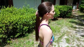Long Hair Ponytail CUSTOM #3