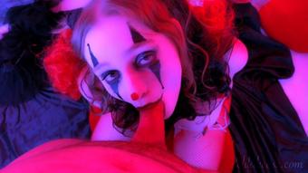 Kinky Clown Girl BJ & Facial - October 09, 2021