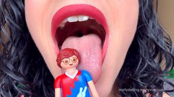 Giantess Threatens To Eat You - Vore