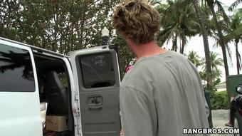2013.03 [Bangbus.Com, Bang Bros] Ava Addams, Phoenix Marie (Pornstars Take Over The Bangbus And Fuck Some Random Guys) (720P)