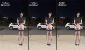 Suki Trans 8 Outdoor Cums Compilation