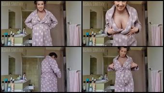 Asmasmithy Pregnant Gf Starts Lactating Milk After Flashing You