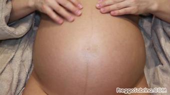 Preggosabrina.E10.Pov.Belly.Rubbing
