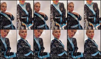 Katerinapiglet 03 01 2022 2317272591 A Quick And Sexy Way To Be In Latex Is To Buy Yourself A Latex Robe This Robe Also Rustle