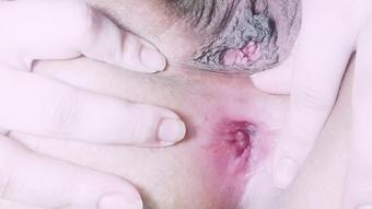 Sophielatina Spreading My Super Tight Juicy Asshole