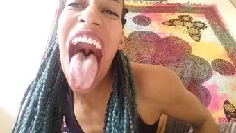 My big mouth and juicy fat tongue - March 24, 2020