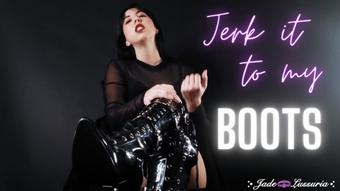 Jerk it to My High Heel Boots