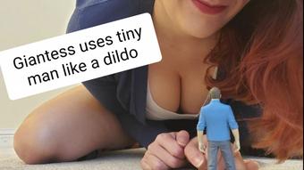 Giantess uses tiny man like a dildo - October 18, 2020