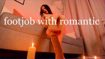 FOOTJOB in romantic style - Apr 15, 2022