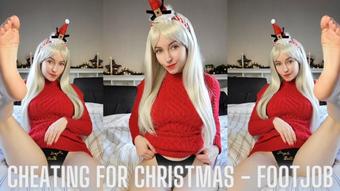 Cheating For Christmas - Footjob - December 09, 2022