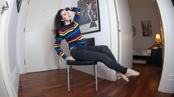 Black Jeans on the chair - May 22, 2019