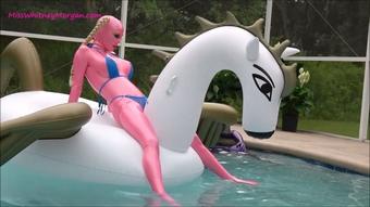 Misswhitneymorgan Pool Inflatable Humping Fetish Doll