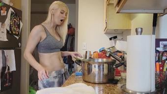 Practicing burps and doing dishes - Oct 4, 2021