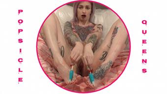 Flame Jade sloppy pussy popsicle play - April 18, 2019