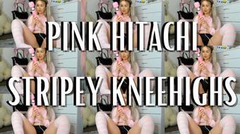 Girly Girl Cumslut Panties and Hitachi