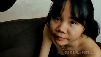 POV - Asian teen BJ